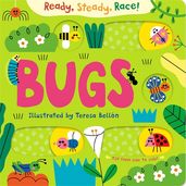 Book cover for Ready, Steady, Race! Bugs