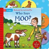 Book cover for Who Says Moo?