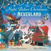 Book cover for The Night Before Christmas in Neverland